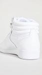 Reebok Women's Hi-Top Sneakers, Intense White/Silver