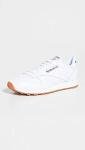 Reebok Men's Classic Leather Sneakers - White/Gum