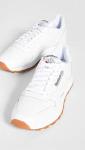 Reebok Men's Classic Leather Sneakers - White/Gum