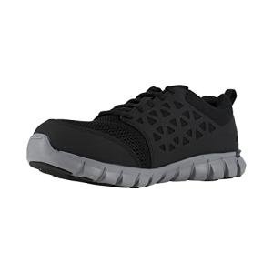 Reebok Men's Sublite Cushion Work Shoes, Black 10.5