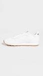 Reebok Men's Classic Leather Sneakers - White/Gum