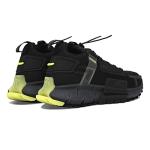 Reebok Zig Kinetica Edge Sneakers, Black/Acid Yellow