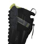 Reebok Zig Kinetica Edge Sneakers, Black/Acid Yellow