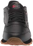 Reebok Classic Leather Running Shoes Black/Gum