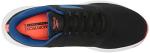 Reebok Men's Runner 5.0 Running Shoe, Black/Semi Orange Flare/Vector Blue, 11