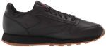 Reebok Classic Leather Running Shoes Black/Gum