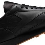 Reebok Classic Leather Running Shoes Black/Gum