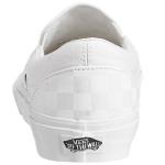 Vans Classic Slip-On Sneakers, True White/Checkerboard
