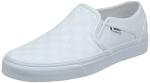 Vans Women's White Checkerboard Slip-On Sneakers 9.5