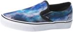 Vans Galaxy & White Slip-On Skate Shoes