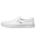 Vans Classic Slip-On Sneakers, True White/Checkerboard