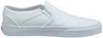 Vans Women's White Checkerboard Slip-On Sneakers 9.5
