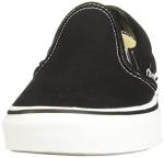 Vans Classic Slip-On Sneakers, Black/White, Size 10.5