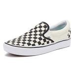 Vans ComfyCush Black Checkerboard Slip-On Sneakers
