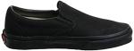 Vans Classic Slip-On Sneakers, Black, Size 5.5 UK