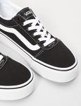 Vans Women's Ward Platform Sneakers in Black