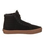 Vans Sk8-Hi Black Suede Sneakers for Men