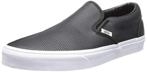 Vans Classic Slip-On Leather Black Sneakers