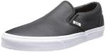 Vans Classic Slip-On Leather Black Sneakers