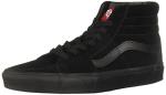Vans SK8 Hi Black Canvas Sneakers for Men