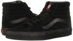 Vans SK8 Hi Black Canvas Sneakers for Men
