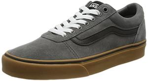 Vans Ward Sneaker for Men, Gray Suede, Size 43