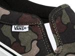 Vans Slip-On Skate Shoes, Dark Green Camo