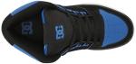 DC Men's Pure High Top Skate Shoes, Black/Blue