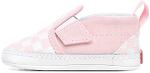 Vans Infant Slip-On Crib Sneakers - Pink/White