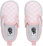 Vans Infant Slip-On Crib Sneakers - Pink/White