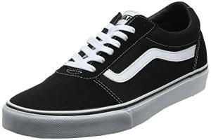 Vans Ward White Black Women's Skate Sneakers