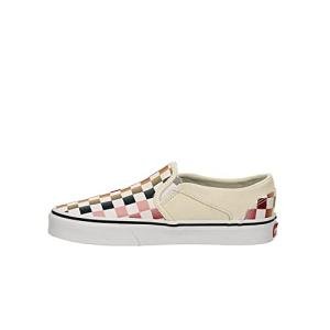 Vans Asher Low Platform Slip-On Sneaker - Checkered