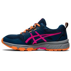 ASICS Kids Gel-Venture 8 Running Shoes, Blue/Pink