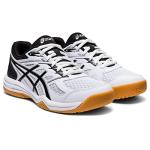 ASICS Kids Upcourt 4 Volleyball Shoes, Black/White