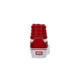 Vans Unisex Filmore High Platform Canvas Sneaker - Tango Red 9.5
