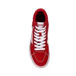 Vans Unisex Filmore High Platform Canvas Sneaker - Tango Red 9.5