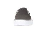 Vans Men's Classic Slip-On Core, Charcoal/White, Size 11.5