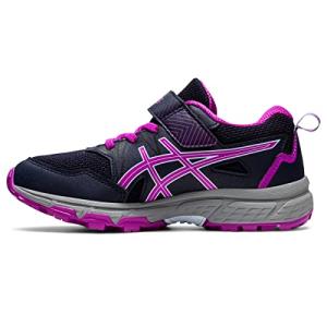 ASICS Kids' PRE Venture 8 Running Shoes, Midnight/Orchid