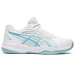ASICS Kid's Gel-Game 8 Tennis Shoes, White/Blue
