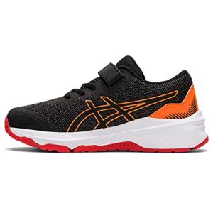 ASICS Kids GT-1000 11 Running Shoes, Grey/Red