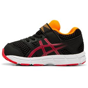 Asics Kids Contend 5 PS Running Shoe, Black/Red