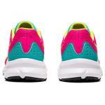 ASICS Kids' JOLT 3 Running Shoes, Pink/Sour Yuzu