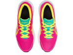 ASICS Kids' JOLT 3 Running Shoes, Pink/Sour Yuzu