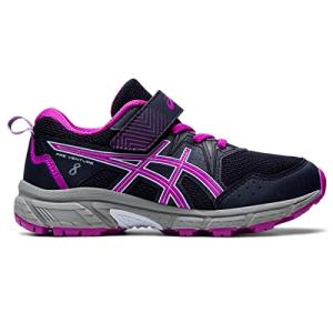 ASICS Kids' PRE Venture 8 Running Shoes, Midnight/Orchid