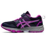 ASICS Kids' PRE Venture 8 Running Shoes - Midnight/Orchid