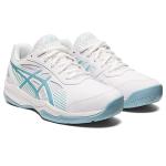 ASICS Kid's Gel-Game 8 Tennis Shoes, White/Blue
