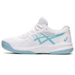 ASICS Kid's Gel-Game 8 Tennis Shoes, White/Blue