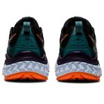 ASICS Women's Trabuco Max Running Shoes, Black/Orange