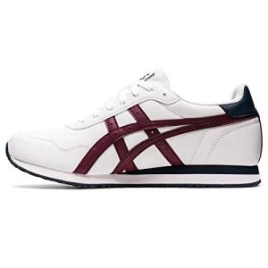 ASICS Tiger Runner Sneakers for Men, White/Roselle