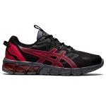 ASICS Men's Gel-Quantum 90 Sneakers, Black/Red
